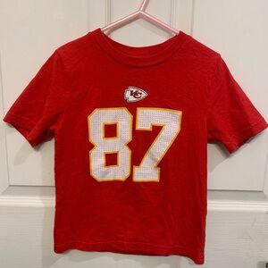 Nike Big Kids Kansas City Chiefs #87 Kielce Football Small T-Shirt.         2255